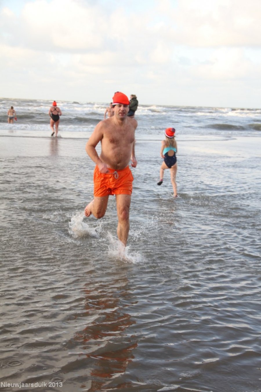 Nieuwjaarsduik 2 Nederzand(T) Noordwijk